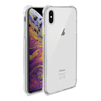 Iphone Xs Max Clear Bumper Case With Air Cushion Protection In Clear