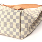 Damier Azur Graceful MM Rose Ballerine
