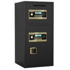 Streamdale Large Double-Door Digital Safe w/ Fireproof Bag