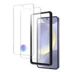 SAHARA - ZeroDamage Ultra-Strong Tempered Glass Screen Protector (2-Pack) - Samsung Galaxy S24+