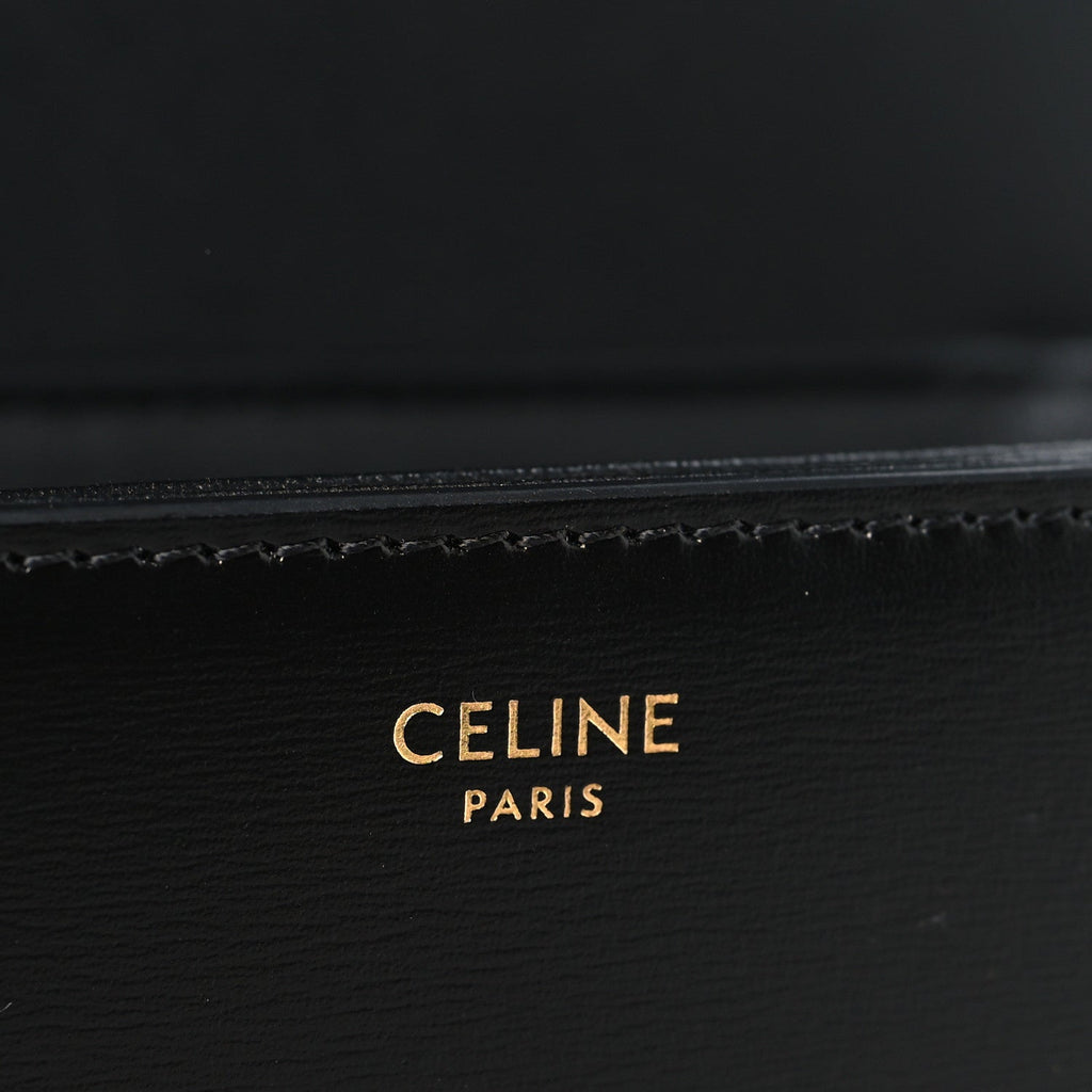 Shiny Calfskin Teen Triomphe Black