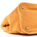 Ultra Soft Suede Calfskin Natural Beauty Tote Yellow