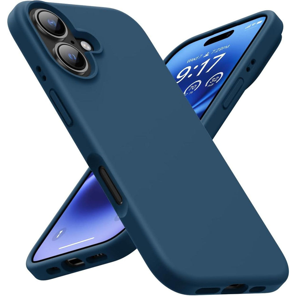 Entronix Case Compatible with iPhone 16 - Soft-Touch Liquid Silicone