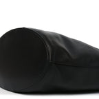 Santorini Lux Calfskin Y Drawstring Tote Black