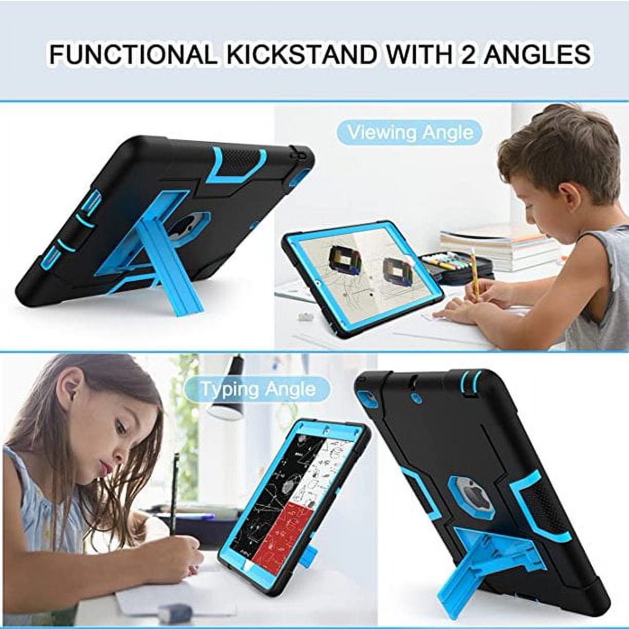 Entronix Case Compatible with iPad A16 11" (11th Gen) - Triple-Layer Heavy Duty Protection