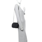 Grained Calfskin Sesia Crossbody Black