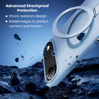 Entronix [Magnetic] Case Compatible with iPhone 17 Air - Soft-Touch Liquid Silicone Gripstand