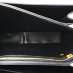 Shiny Calfskin Medium Triomphe Black