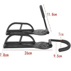 Heavy-Duty Wall Mount Bike/Scooter Hook - 50lb Capacity Adjustable Rack for Mi M365 & Ninebot ES1/ES2