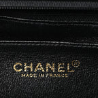 Caviar Quilted Jumbo Kelly Flap Black