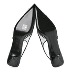 Mesh Oxalis Slingback 30 Pumps 38 Black