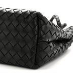 Nappa Intrecciato Medium Andiamo Shoulder Bag Black