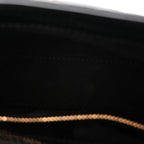 Patent Cannage Mini Lady Dior Black