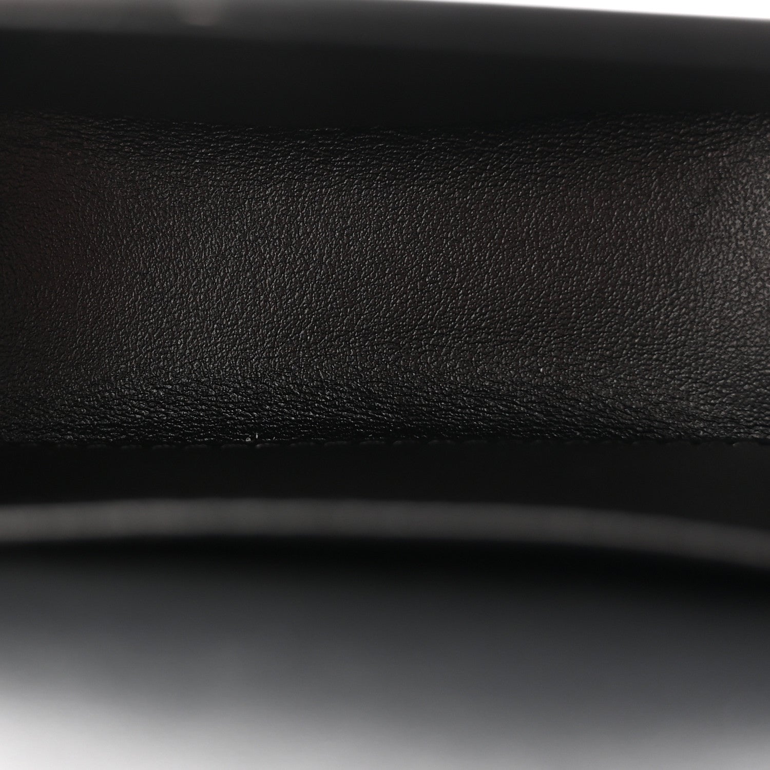 Shiny Calfskin Mini Claude Belt Bag 75 30 Black