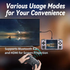 Handheld Game Console with 3.5'' IPS Screen, HDMI Output, and Linux System - Retro Video Game Simulator for Kids