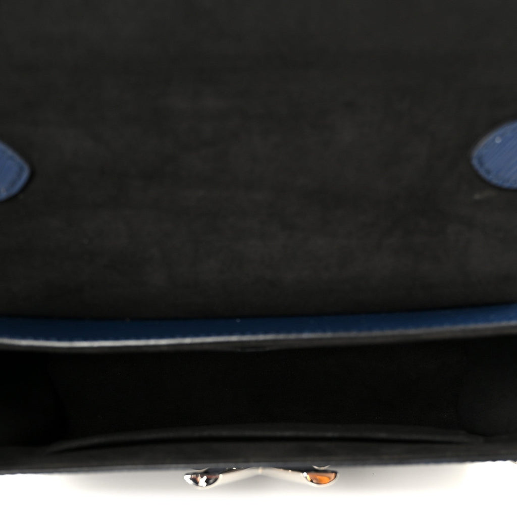 Epi Twist Shoulder Bag MM Navy