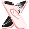 Entronix [Magnetic] Case Compatible with iPhone 17 Air - Soft-Touch Liquid Silicone Gripstand