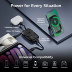 Mag Grip Go 5000mAh Wireless Power Bank