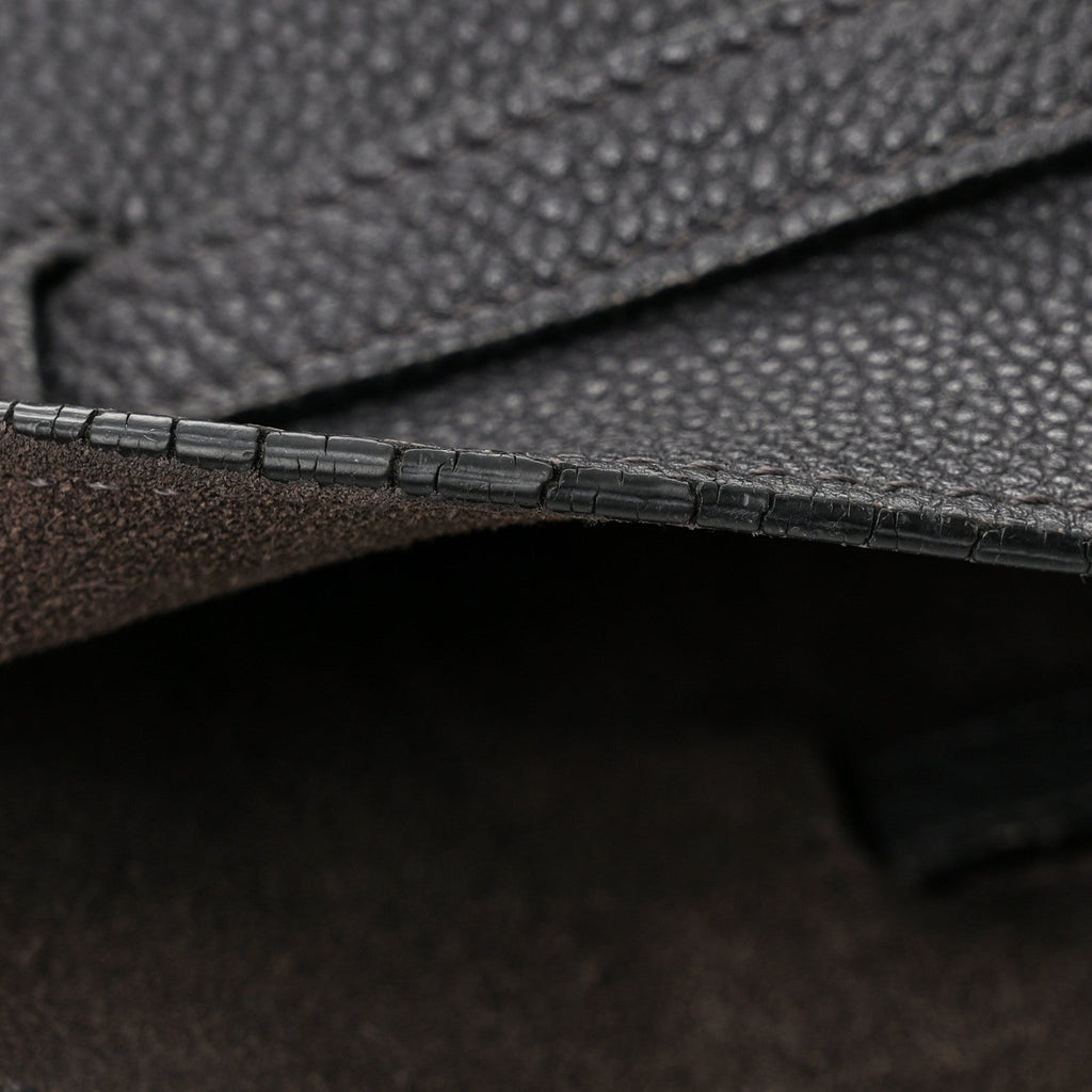 Soft Grained Calfskin Medium Belt Cabas Phantom Medium Grey