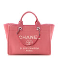 Mixed Fibers Small Deauville Tote Pink