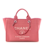Mixed Fibers Small Deauville Tote Pink