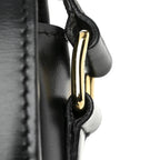 Shiny Calfskin Medium Triomphe Black