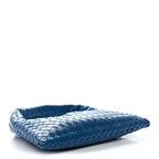 Calfskin Intrecciato Small Hop Deep Pacific