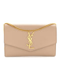Grain De Poudre Monogram Uptown Chain Wallet Taupe