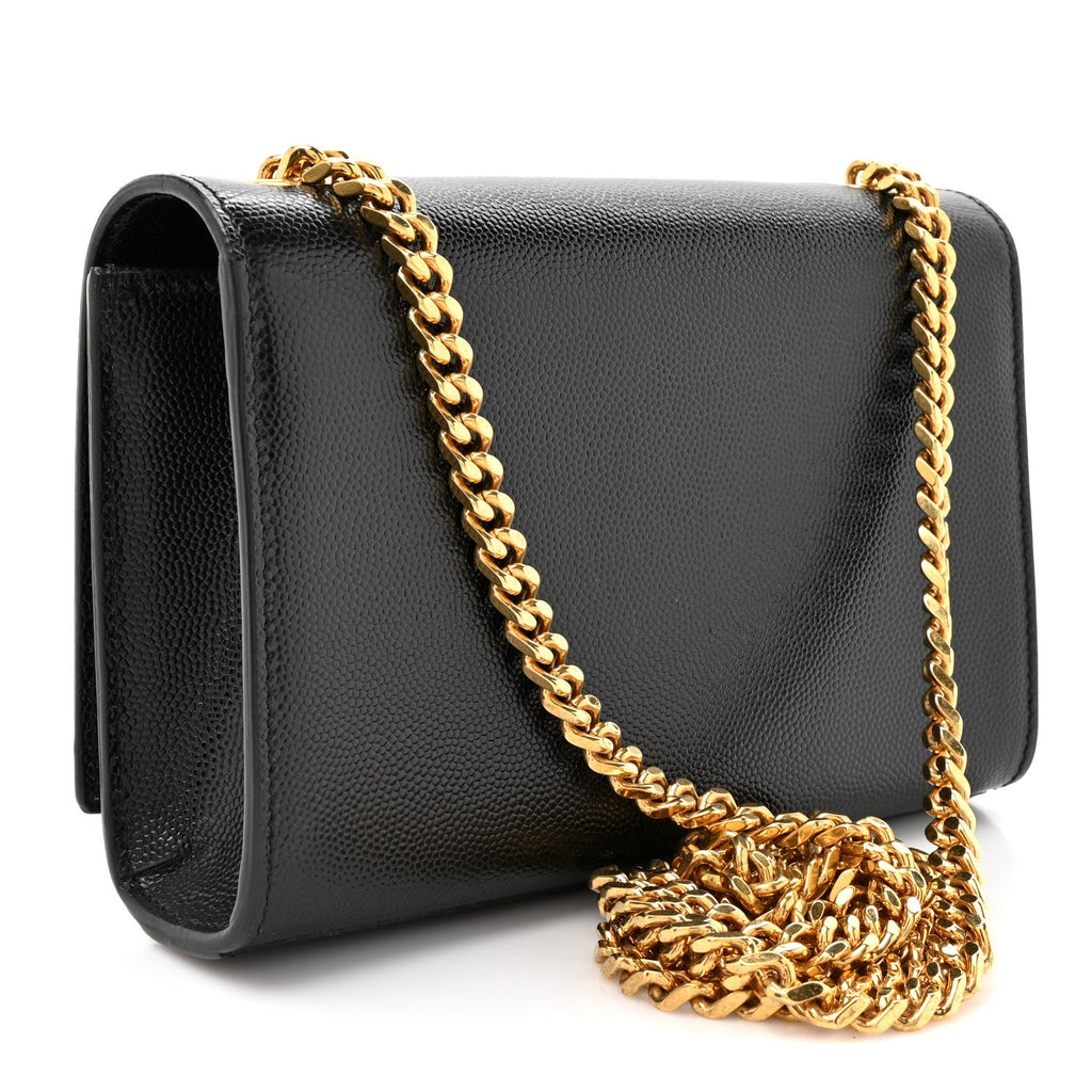 Grain De Poudre Small Monogram Kate Satchel Black