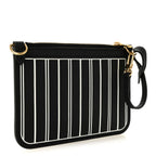 Calfskin Neverfull Inside Out MM Pochette Black