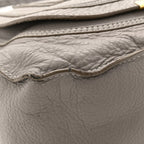 Calfskin Medium Marcie Satchel Cashmere Grey