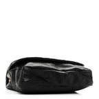 Lambskin Matelasse Monogram Large Jamie 4.3 Black