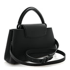 Taurillon Capucines East West MM Matte Black