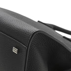 Grained Calfskin Soft Margaux 10 Bag Black