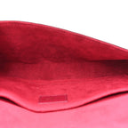 Monogram Pochette Felicie Chain Wallet Fuchsia