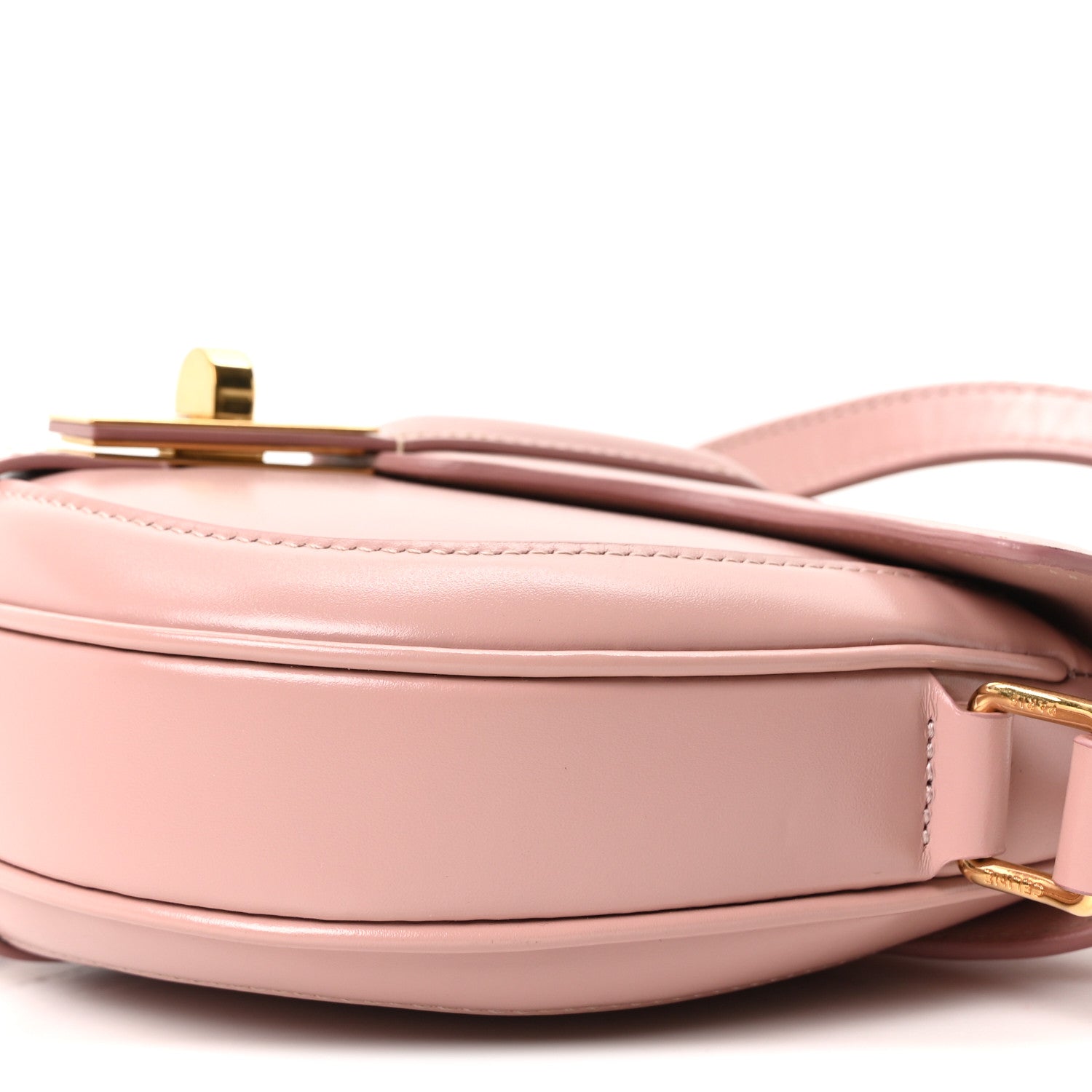 Satinated Calfskin Besace Small 16 Vintage Pink