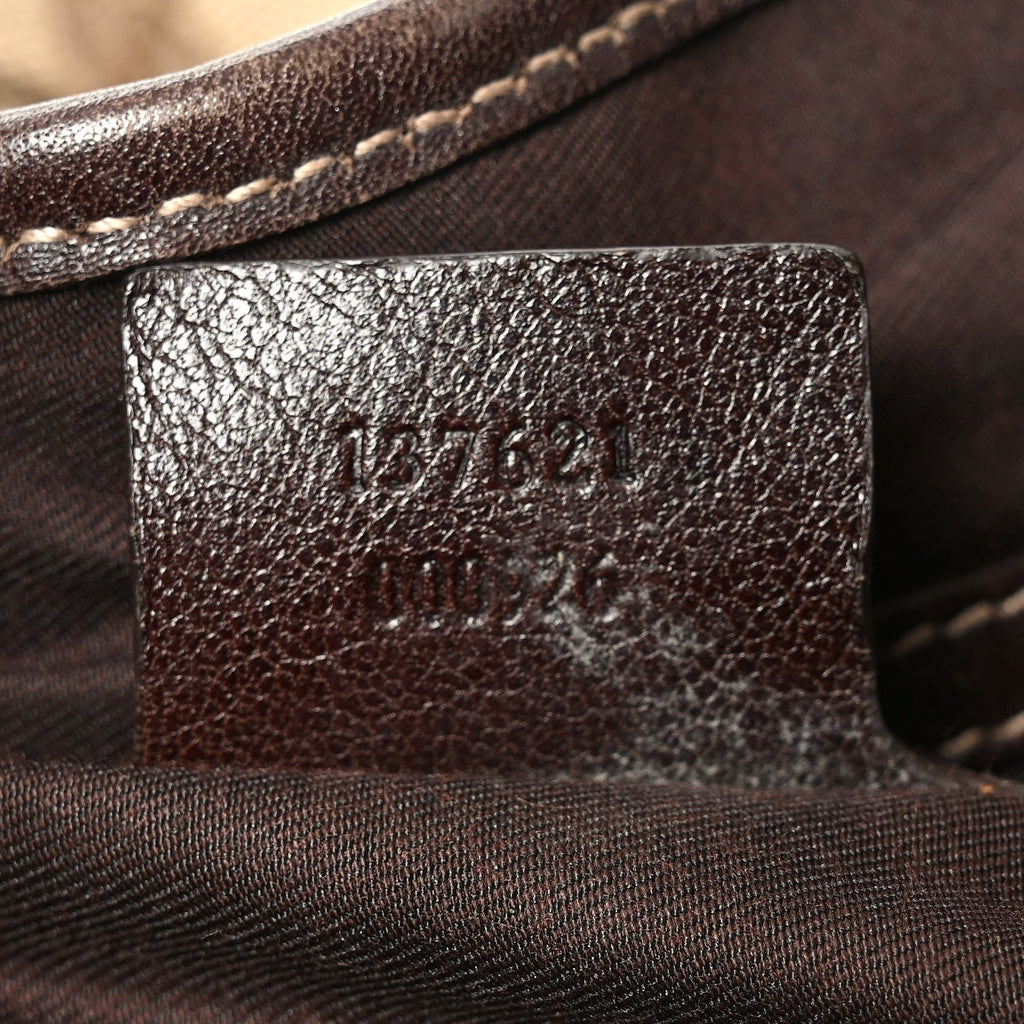 Monogram Medium Pelham Shoulder Bag Dark Brown