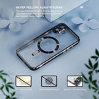 Entronix Bundle Compatible with iPhone 16 Plus - [Magnetic] Luxury Glossy Case & 2 Clear Screen Protectors