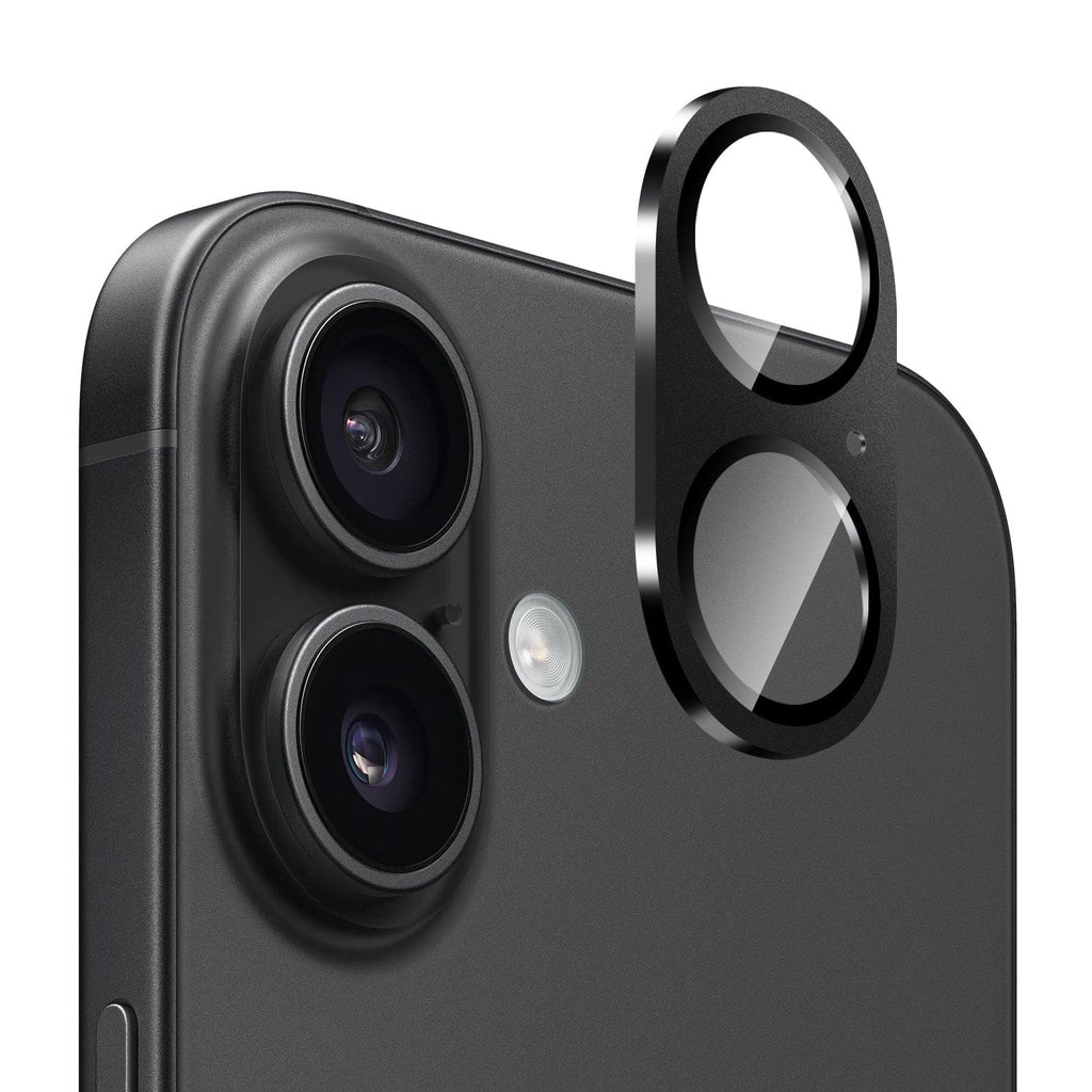 SAHARA - ZeroDamage HD Flexible Glass Camera Lens Protector - Apple iPhone 16/16 Plus (2-Pack)