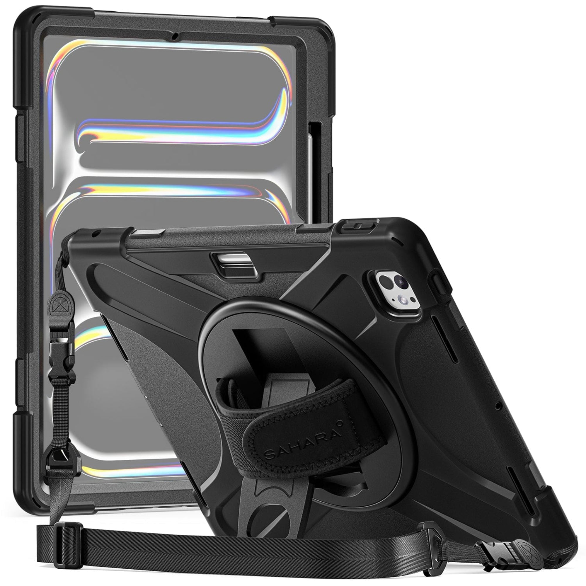 Raider-X Series Heavy-Duty Case for Apple iPad Pro (M4) 13" 2024 - Scorpion Black