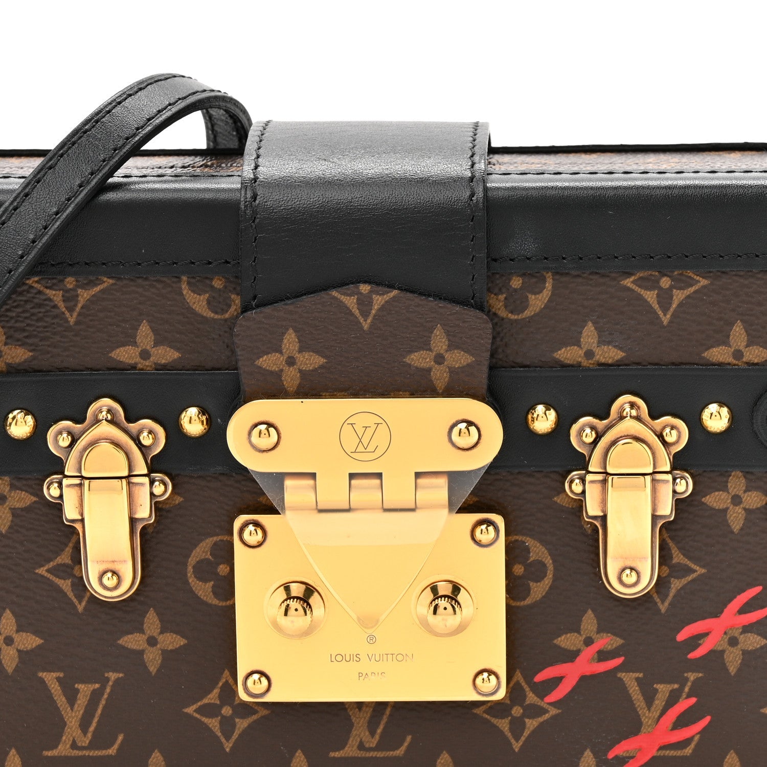 Monogram Petite Malle Black