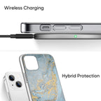 SAHARA - Inspire Series Marble Case - iPhone 13 & iPhone 14