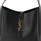 Smooth Calfskin Small Le 5 A 7 Soft Hobo Black