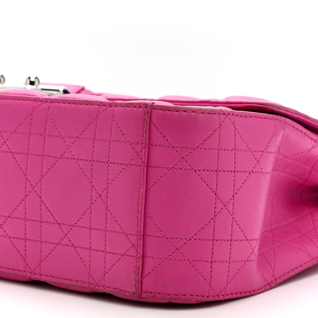 Lambskin Cannage Large Miss Dior Flap Sorbet