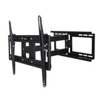 Full Motion Wall Mount with Bubble Level for 26 - 55 Inch LCD, LED, and Plasma Screens