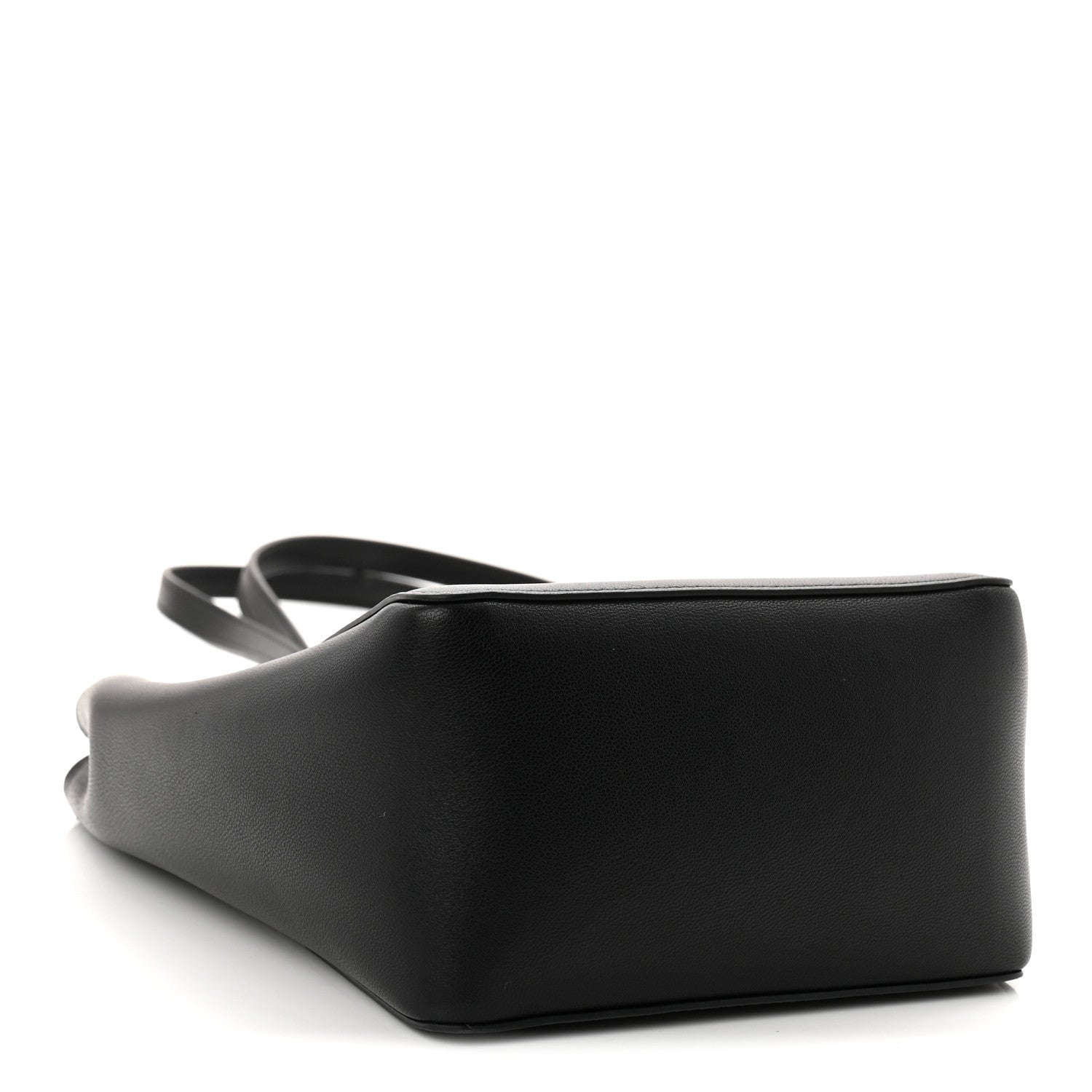 Nappa VLogo Bold Bucket Bag Black