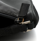 Tessuto Nylon Pochette Bag Black