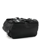 Tessuto Nylon Saffiano Medium Backpack Black