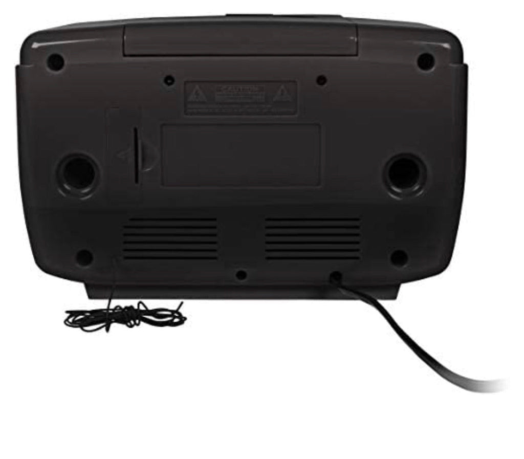Crosley Corsair Tabletop Am/fm Bluetooth Radio With Cd Player And Dual Alarm Clock