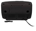 Crosley Corsair Tabletop Am/fm Bluetooth Radio With Cd Player And Dual Alarm Clock